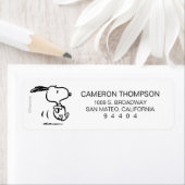 pinda's | Snoopy Running Etiket (Insitu)