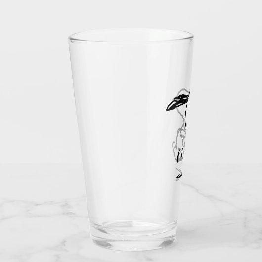 pinda's | Snoopy Running Glas (Rechts)