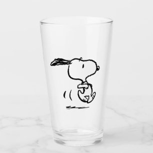 pinda's   Snoopy Running Glas
