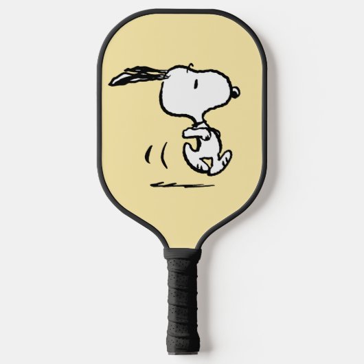 pinda's | Snoopy Running Pickleball Paddle (Voorkant)