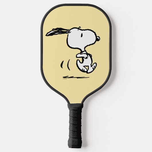 pinda's | Snoopy Running Pickleball Paddle (Achterkant)
