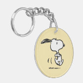 pinda's | Snoopy Running Sleutelhanger (Voorkant Links)