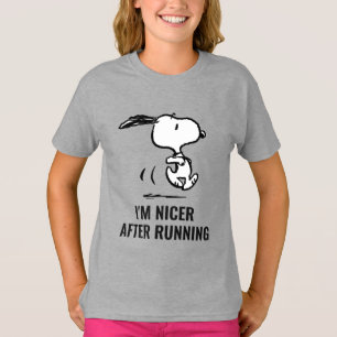 pinda's Snoopy Running T-shirt