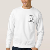 pinda's | Snoopy Running Trui (Voorkant)