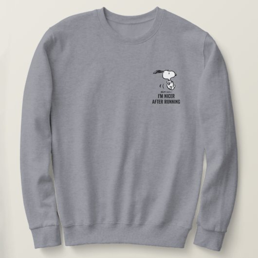 pinda's | Snoopy Running Trui (Design voorkant)