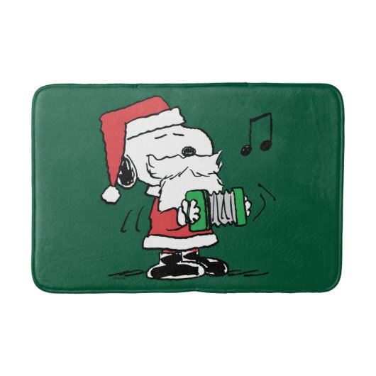 pinda's | Snoopy Santa Claus Accordian Badmat (Voorkant)