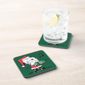 pinda's | Snoopy Santa Claus Accordian Bier Onderzetter (Rechterzijde)