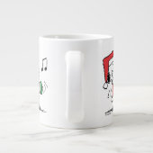 pinda's | Snoopy Santa Claus Accordian Grote Koffiekop (Achterkant)