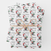 pinda's | Snoopy Santa Claus Accordian Inpakpapier Vel (In situ)