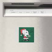 pinda's | Snoopy Santa Claus Accordian Magneet (Insitu (Vaatwasser))
