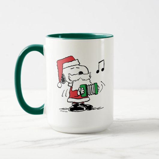 pinda's | Snoopy Santa Claus Accordian Mok (Links)