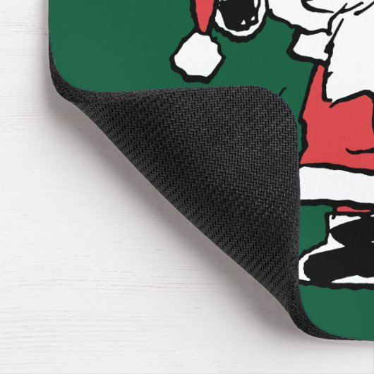 pinda's | Snoopy Santa Claus Accordian Muismat (Hoek)