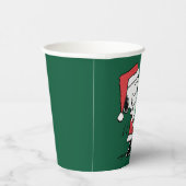 pinda's | Snoopy Santa Claus Accordian Papieren Bekers (Rechts)