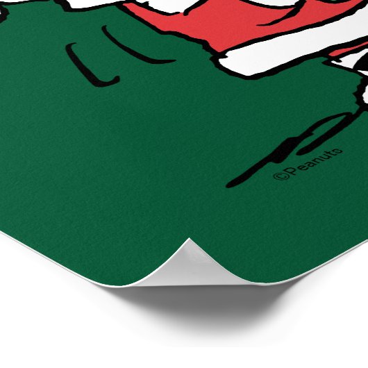 pinda's | Snoopy Santa Claus Accordian Poster (Hoek)