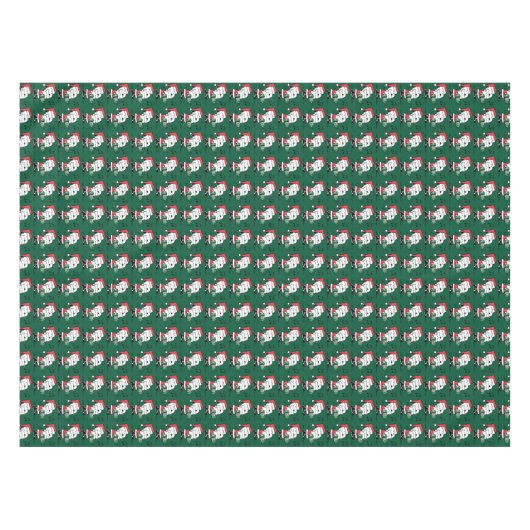 pinda's | Snoopy Santa Claus Accordian Tafelkleed (Voorkant (Horizontaal))