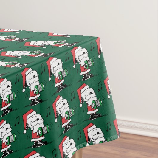 pinda's | Snoopy Santa Claus Accordian Tafelkleed (Voorbeeld)