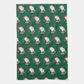 pinda's | Snoopy Santa Claus Accordian Theedoek (Verticaal)