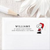 pinda's | Snoopy Santa Claus Etiket (Insitu)