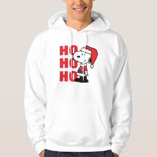 pinda's | Snoopy Santa Claus Hoodie (Voorkant)