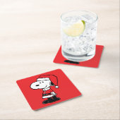 pinda's | Snoopy Santa Claus Kartonnen Onderzetters (Insitu)