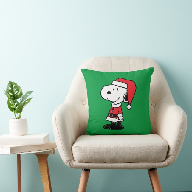 pinda's | Snoopy Santa Claus Kussen (Stoel)