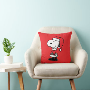 pinda's   Snoopy Santa Claus Kussen
