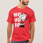 pinda's | Snoopy Santa Claus T-shirt (Voorkant)