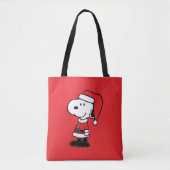 pinda's | Snoopy Santa Claus Tote Bag (Voorkant)