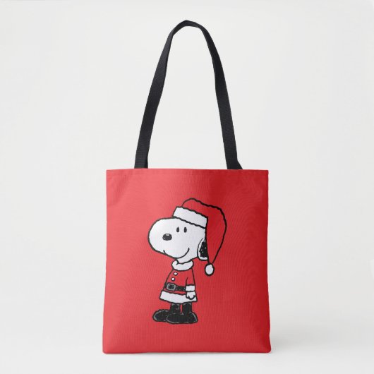 pinda's | Snoopy Santa Claus Tote Bag (Voorkant)