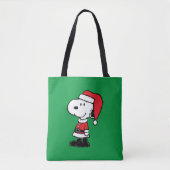 pinda's | Snoopy Santa Claus Tote Bag (Voorkant)