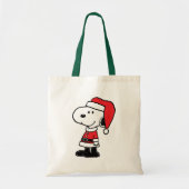 pinda's | Snoopy Santa Claus Tote Bag (Voorkant)