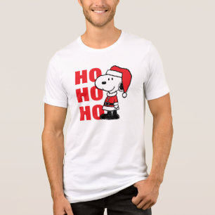 pinda's   Snoopy Santa Claus Tri-Blend Shirt