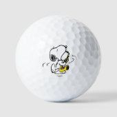 pinda's | Snoopy saxofonist Golfballen (Voorkant)