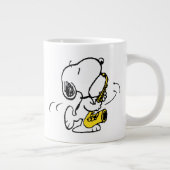 pinda's | Snoopy saxofonist Grote Koffiekop (Rechts)