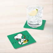 pinda's | Snoopy saxofonist Kartonnen Onderzetters (Insitu)