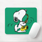 pinda's | Snoopy saxofonist Muismat (Met muis)