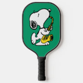 pinda's | Snoopy saxofonist Pickleball Paddle (Voorkant)