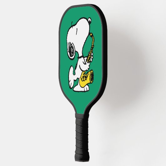 pinda's | Snoopy saxofonist Pickleball Paddle (Links)