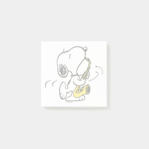 pinda's   Snoopy saxofonist Post-it® Notes