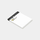 pinda's | Snoopy saxofonist Post-it® Notes (Schuin)