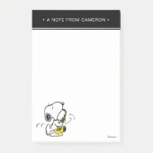 pinda's | Snoopy saxofonist Post-it® Notes (Voorkant)