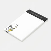 pinda's | Snoopy saxofonist Post-it® Notes (Schuin)