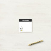 pinda's | Snoopy saxofonist Post-it® Notes (Op bureau)