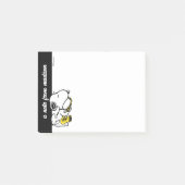 pinda's | Snoopy saxofonist Post-it® Notes (Voorkant)