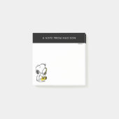 pinda's | Snoopy saxofonist Post-it® Notes (Voorkant)