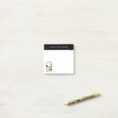 pinda's | Snoopy saxofonist Post-it® Notes (Op bureau)