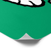 pinda's | Snoopy saxofonist Poster (Hoek)