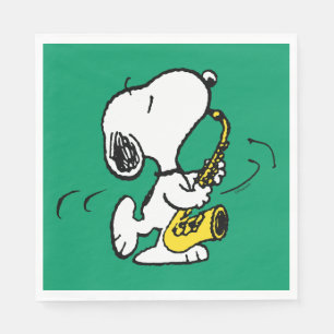 pinda's   Snoopy saxofonist Servet