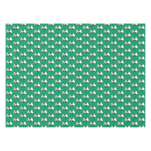 pinda's | Snoopy saxofonist Tafelkleed (Voorkant (Horizontaal))