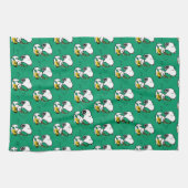 pinda's | Snoopy saxofonist Theedoek (Horizontaal)